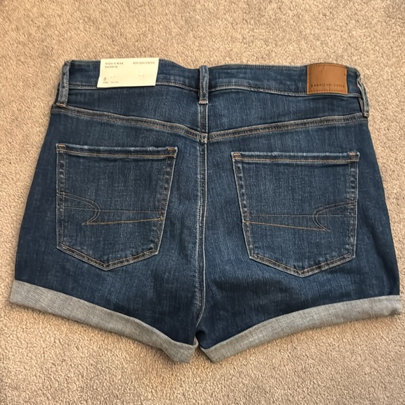 American Eagle High V-Rise Shortie NWT Size 8 - Picture 2 of 4